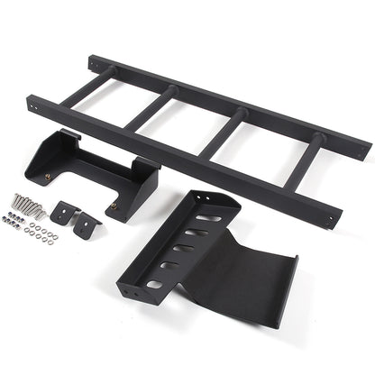 Side Roof Rack Side Access Ladder For Land Rover Discovery 3/4 LR3 LR4 2004-16 12
