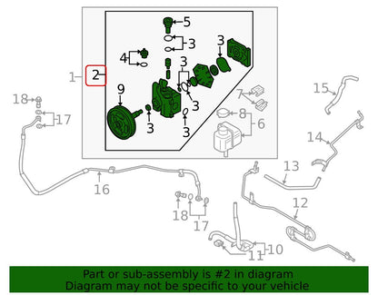 Mazda OEM Power Steering Pump EG21-32-600A for CX-7 3