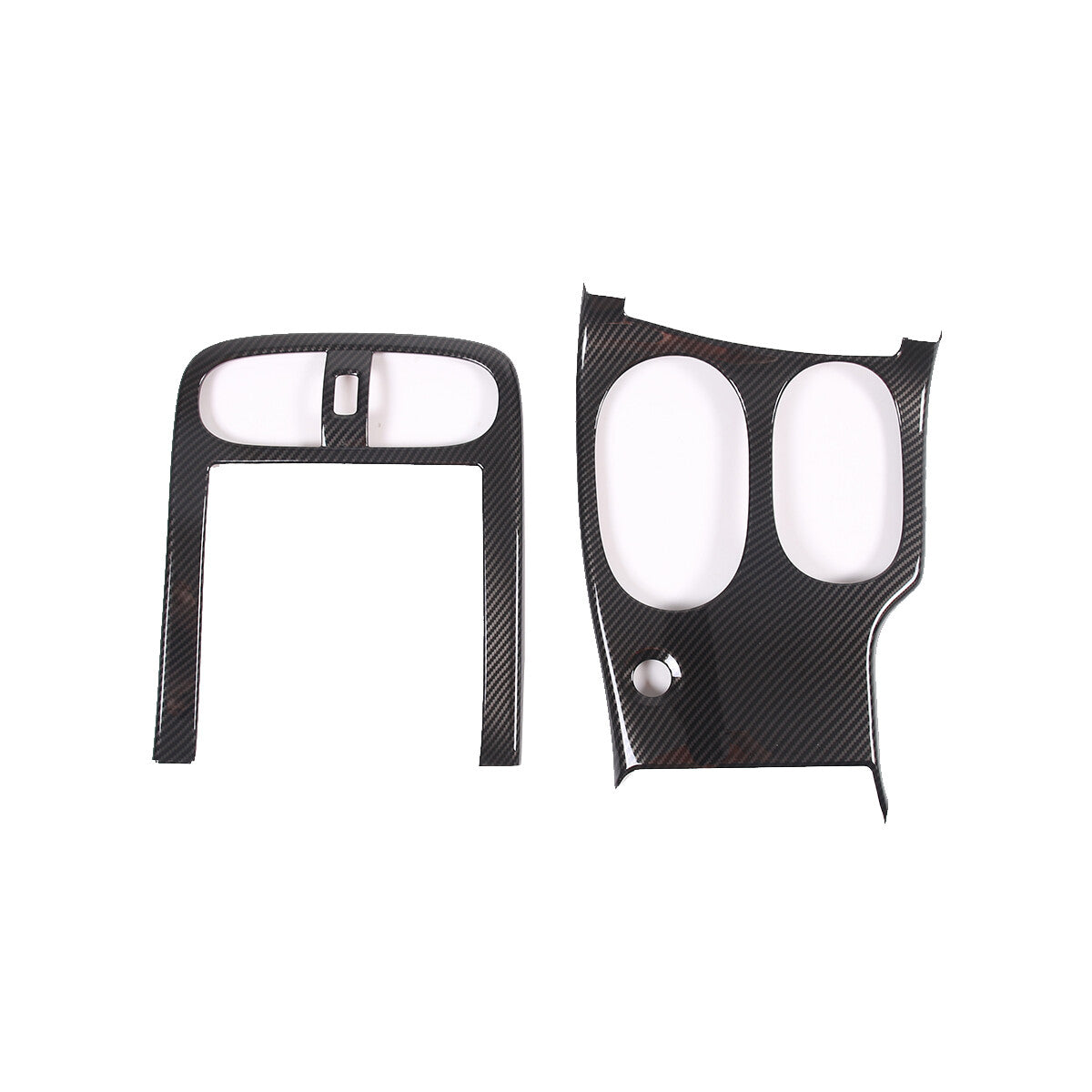 Carbon Fiber ABS Center Console Panel Cover Trim Set For 2005-2013 Corvette C6 6