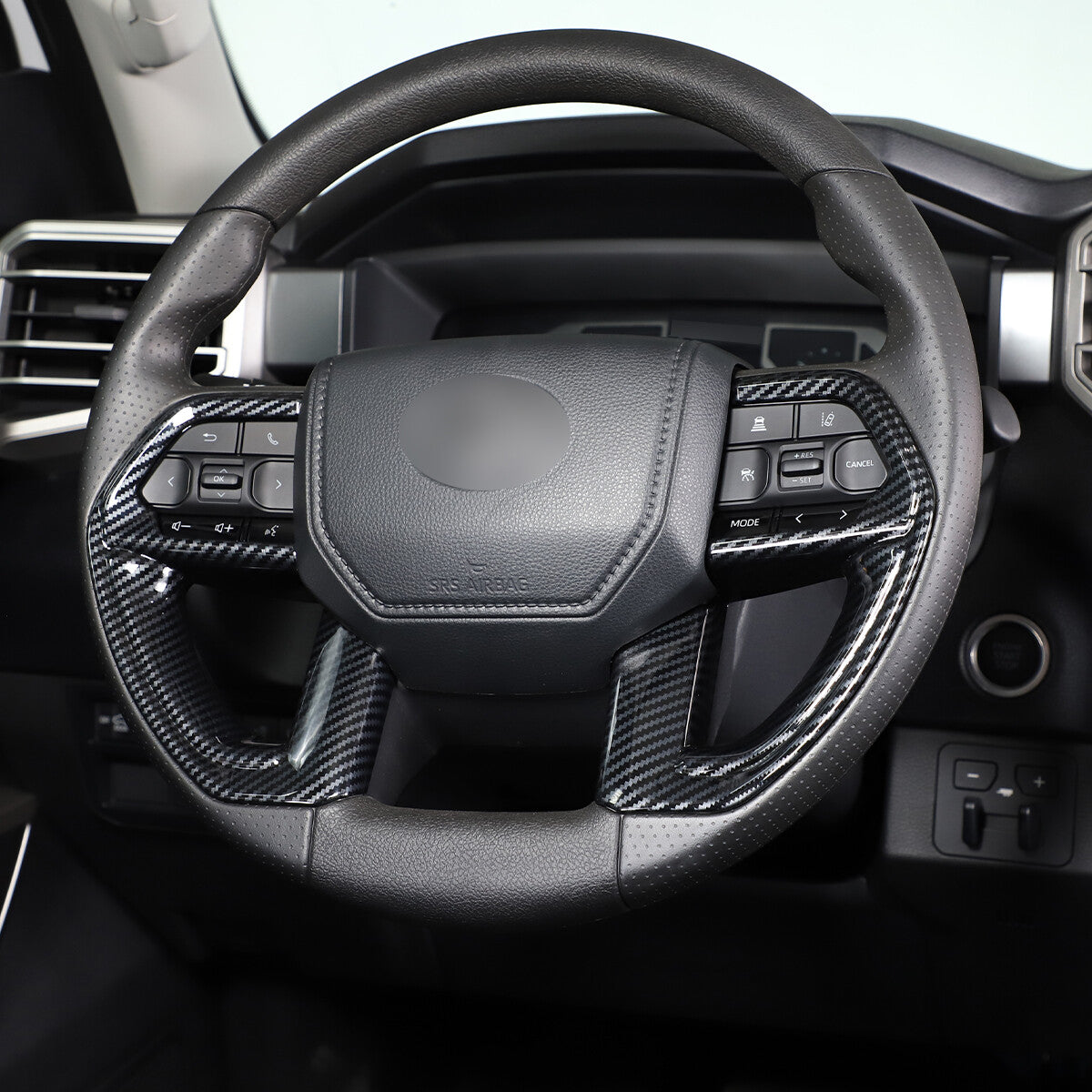ABS Carbon Fiber Interior Set Cover Trim Kit For Toyota Tundra Sequoia SR 22+ - Styles 1-5 170