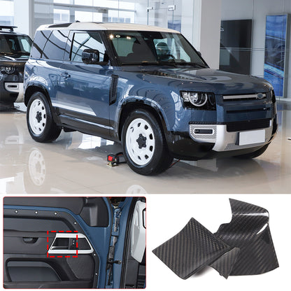 Real Dry Carbon Fiber Full Interior Trim Set For LR Defender 90 110 L663 20-23 212