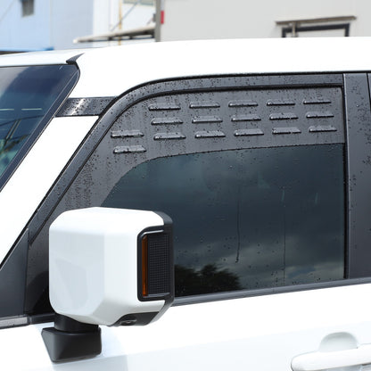 Front & Rear Window Louver Air Vent Trim For Toyota Land Cruiser Prado LC250 24+ 8