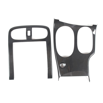 For Corvette C6 2005-13 Carbon Fiber Interior Gear Shift Console Panel Trim Set 9