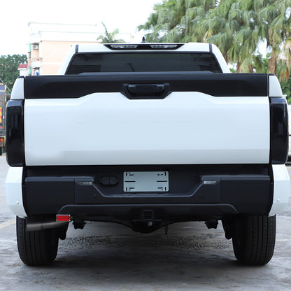 Smoked Black Rear Tail Light Lamp Guard Cover Trim For Toyota Tundra 2022-2026 4