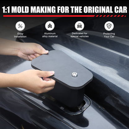 Steel Alloy Hood Air Vent Outlet Storage Box Tray For LR Defender L316 2004-2018 6