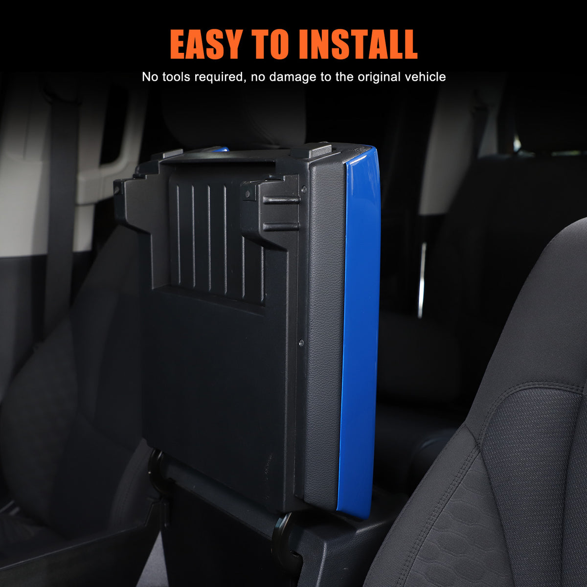 ABS Blue Car Center Panel Trim Interior Accessories For Toyota Tundra 2022-2026 - Variants 1-5 41