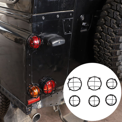 Taillight Cover Protection Grille Metal For Land Rover Defender 90 110 2004-19 1