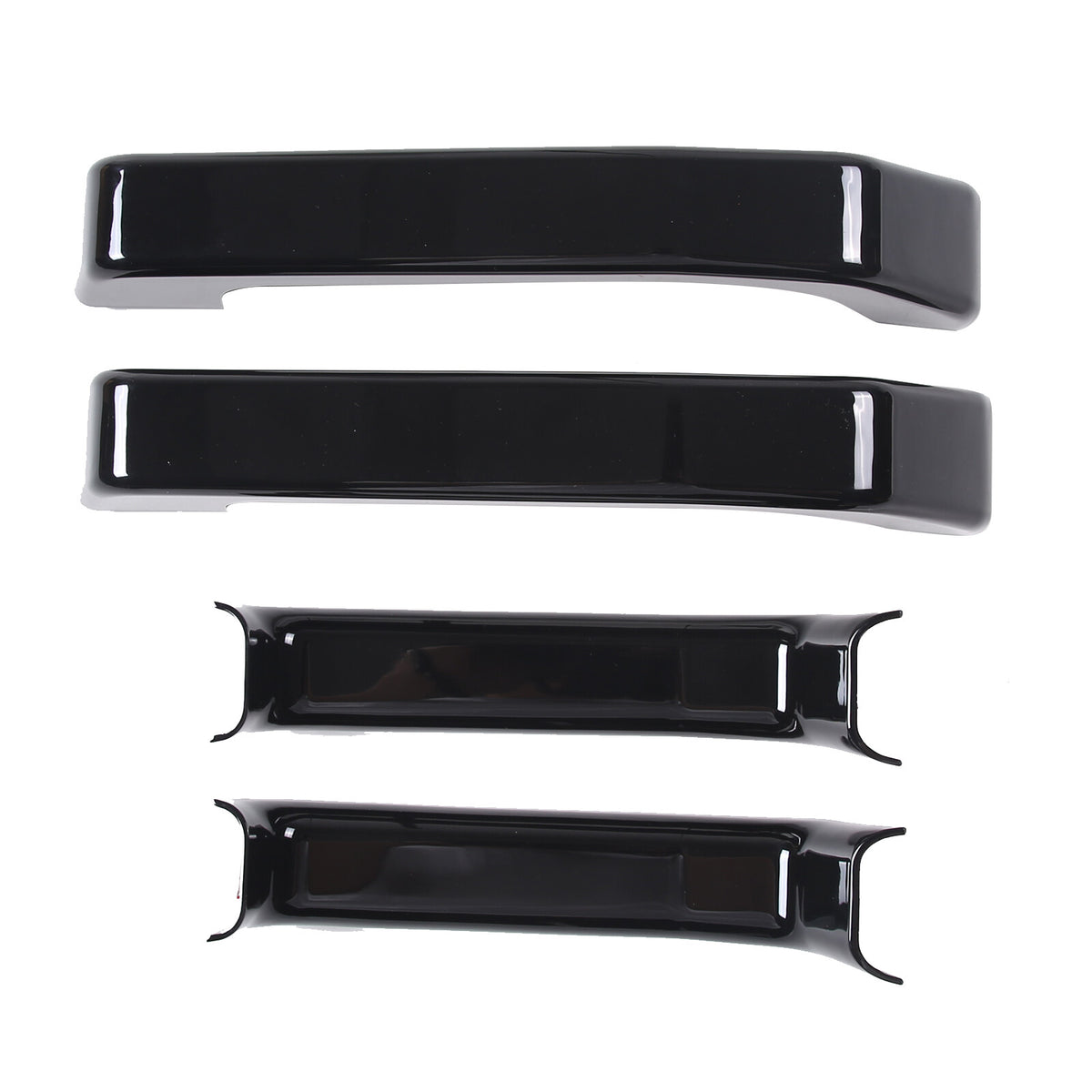 Piano Black Hood Air Deck Vent Grille Panel W Handle Trim For Hummer H2 03-09 US 7