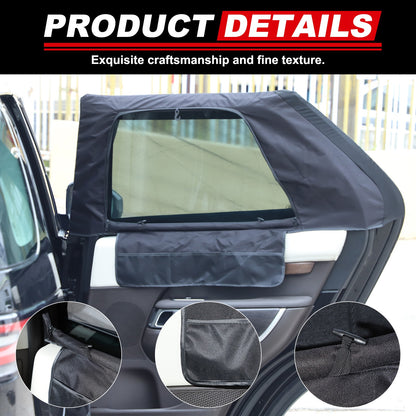 Rear Door Window Sun Shade For Land Rover Discovery 5 L462 2017+ 18