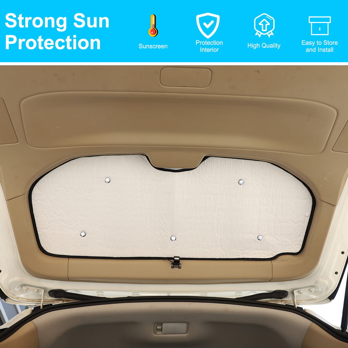 Car Full Window Sunshade Cover Shades Sun Visor for Nissan Pathfinder 13-18 US 21