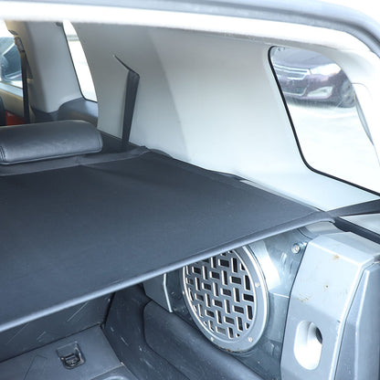 Black Rear Trunk Cargo Cover Sun Shade Sun Visor For Toyota FJ Cruiser 2007-2021 17