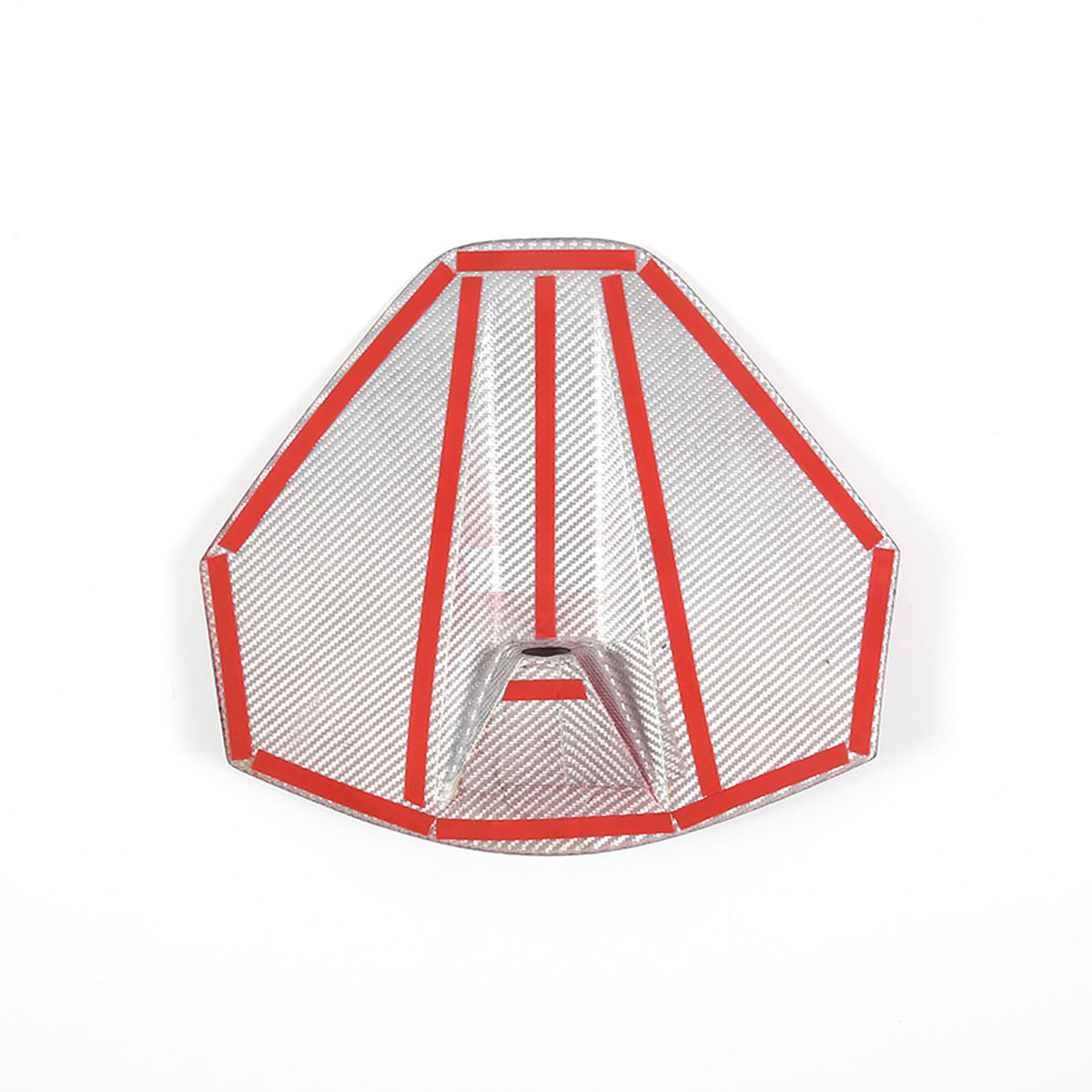 Red Real CARBON FIBER Rear Decklid Camera Cover For 20-Up Corvette C8 Coupe 5