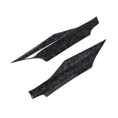 Forged Carbon Fiber Window Glass Door Upper Panel Trim For Corvette C8 2020+ US 12