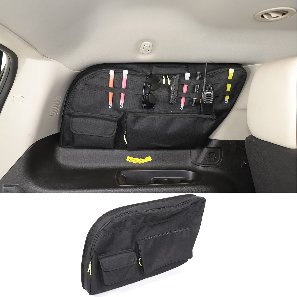 Trunk Left Side Window Storage Bag Tray For Cadillac Escalade 2007-2014 2