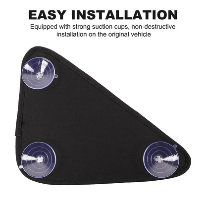 Black Rear Quarter Window Left Side Storage Bag For Honda CR-V 2012-2016 4