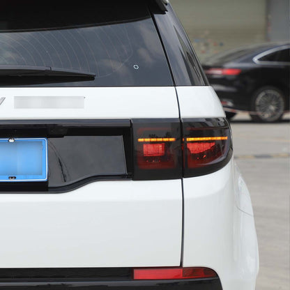 ABS Smoked Blackout Tail Light Covers For Land Rover Discovery Sport 2020-2022 3