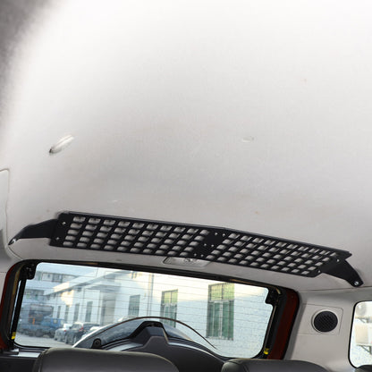 2PCS Black Steel Trunk Roof Hanging Bag Rack Trim For Toyota FJ Cruiser 2007-21 5