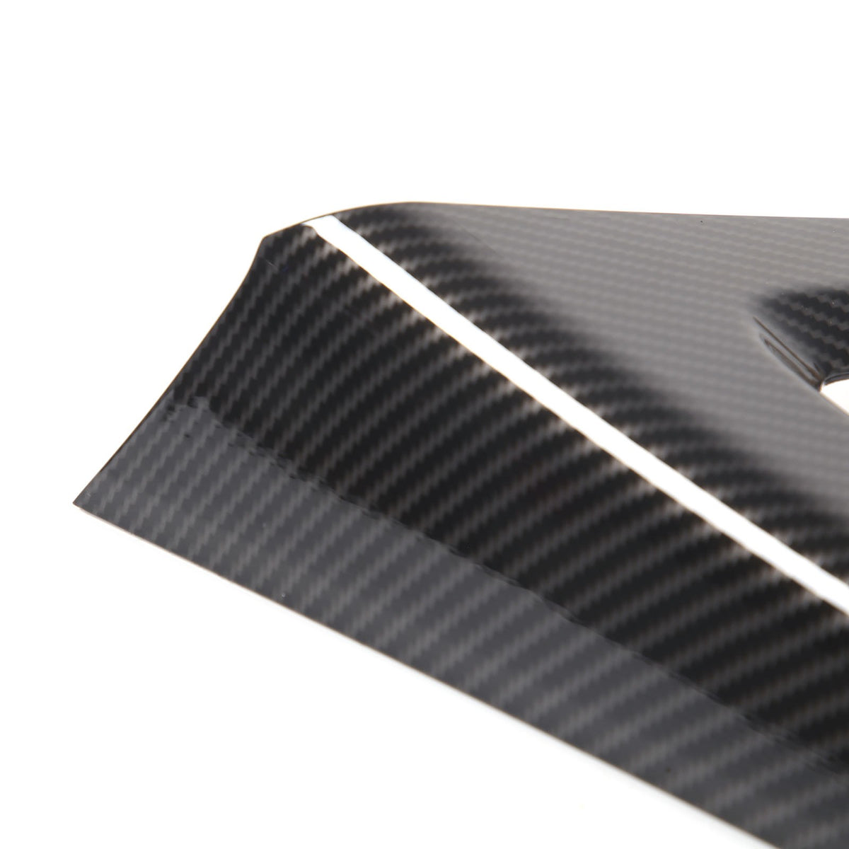 Carbon Fiber ABS Center Control Gear Trim Panel For Cadillac Escalade 21-23 US 15