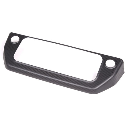 Matte Real Carbon Fiber Air Conditioning Trim Cover For LR Defender 90 110 20-24 17