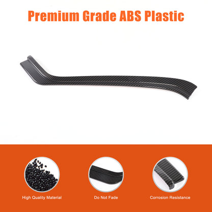 ABS Carbon Fiber Navigation Screen Rear Trim Cover For Corvette C8 2020-2025 US 14