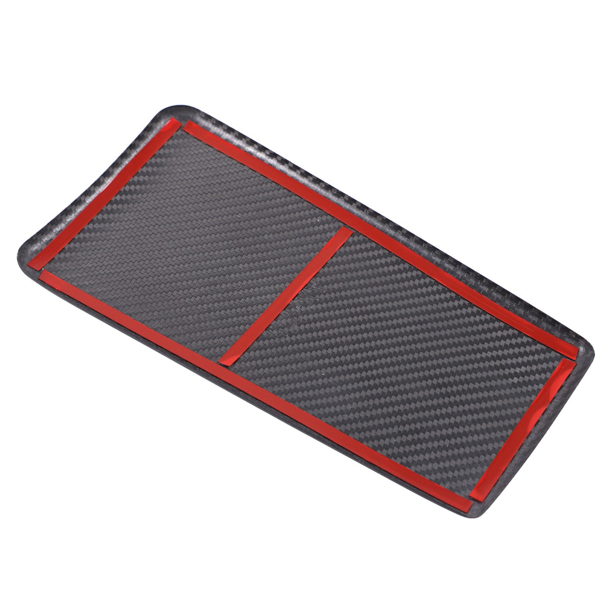 Matte Real Carbon Fiber Center Console Armrest Trim For Mazda MX-5 Miata 2016+ 13