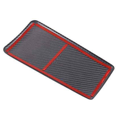 Matte Real Carbon Fiber Center Console Armrest Trim For Mazda MX-5 Miata 2016+ 13