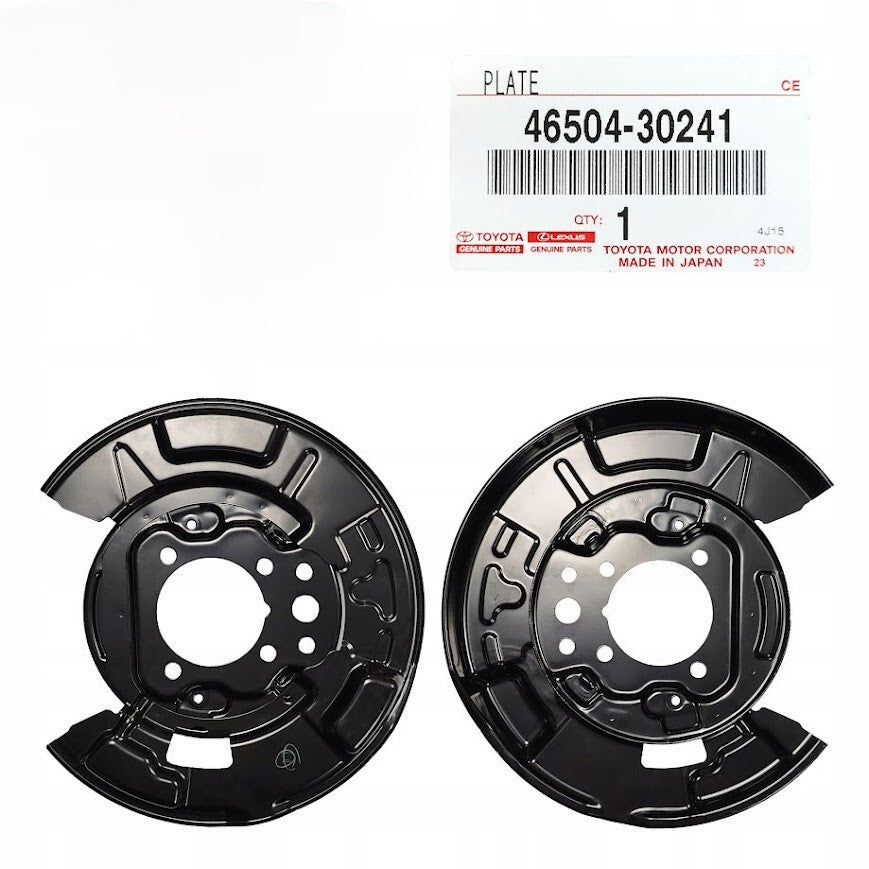 Toyota OEM parking brake plate cover metal set 46504-30241 46503-30241 5