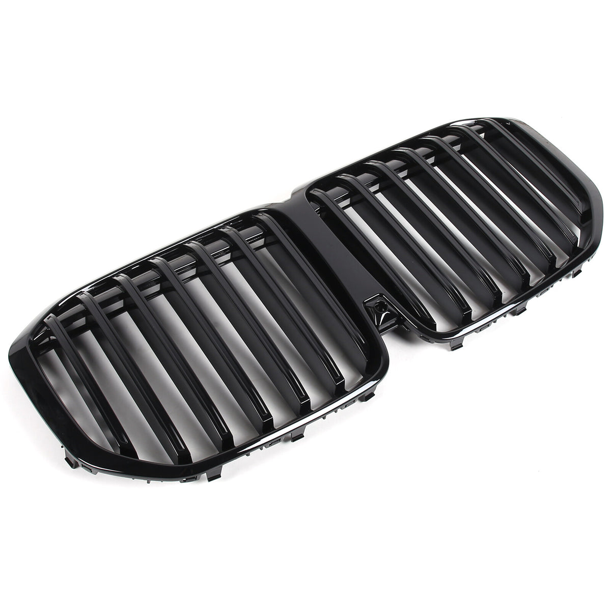 Glossy Black Car Front Bumper Line Kidney Grille Grill For BMW X7 G07 2023-2024 13