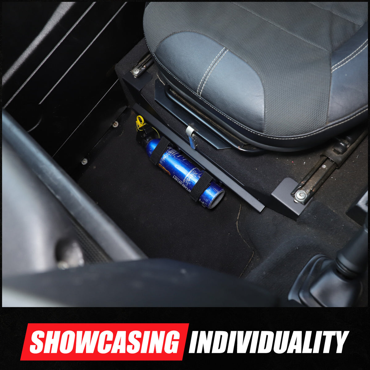 Car Seat Fire Extinguisher Holder Mount Bracket For LR Defender L316 2004-2018 10