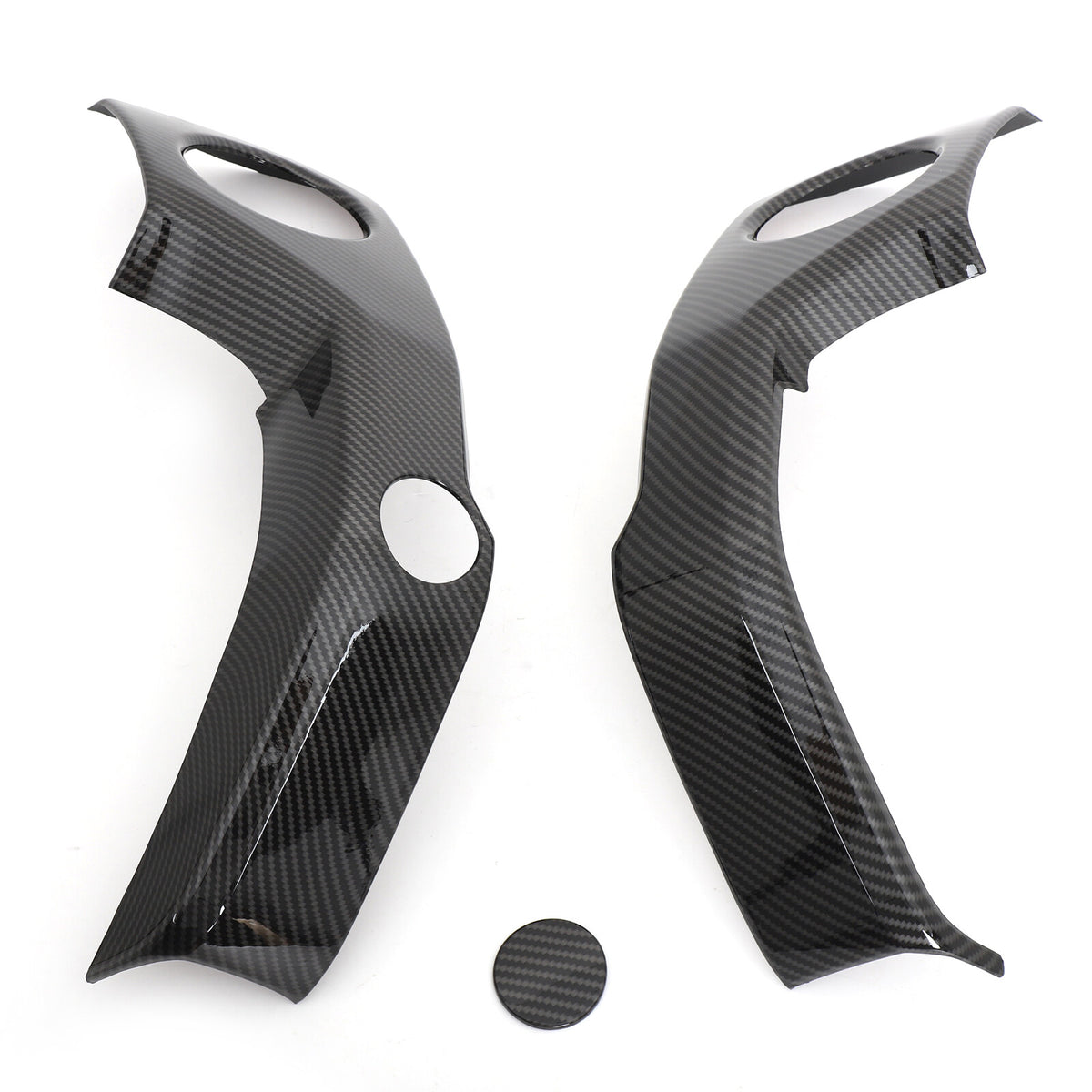 For Toyota Tundra 2014-2021 ABS Carbon Interior Side Air Vent Outlet Covers 21