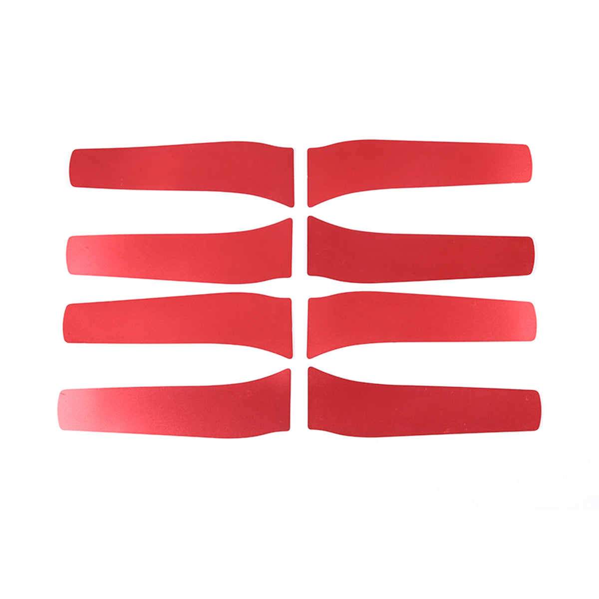 8Pcs Red Interior Alloy Engine Panel Covers Plate Fit for Corvette C7 2014-19 US 11