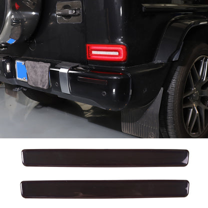 Rear Tail Light Hood Cover Trim Smoke black Kit For Benz G W464 G500 G63 19-23 12