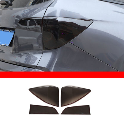 Smoked Black Rear Tail Light Guard Decor Cover Trim Bezel For Honda Pilot 15-22 21