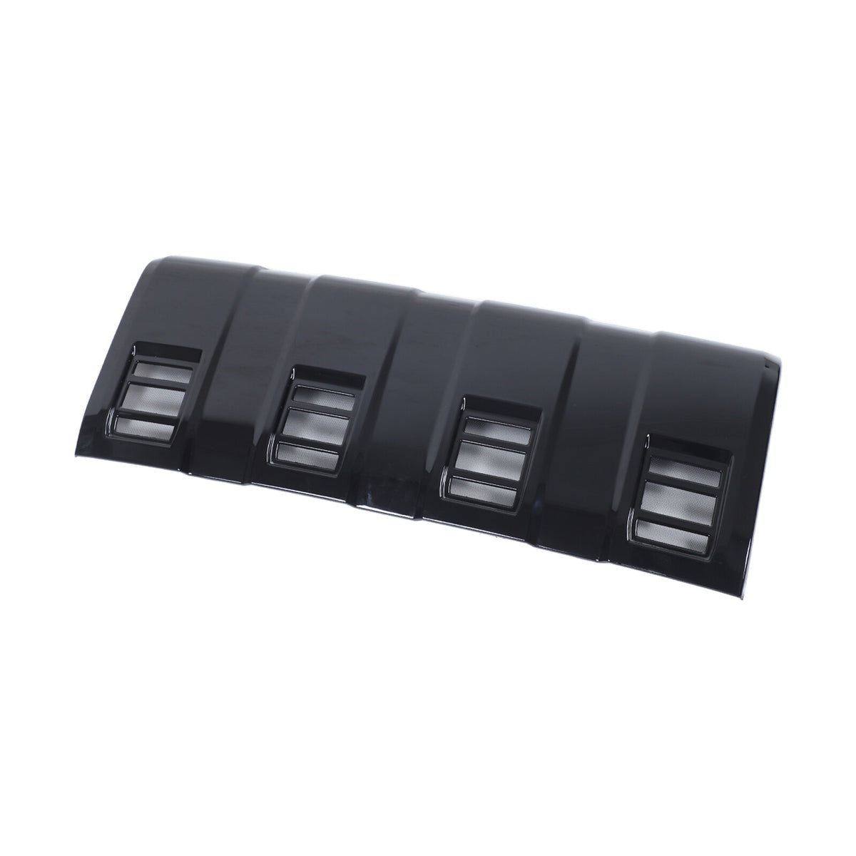 Glossy Black Front Bumper Guard Plate Trim For Land Cruiser LC250 2024-2025 US 20