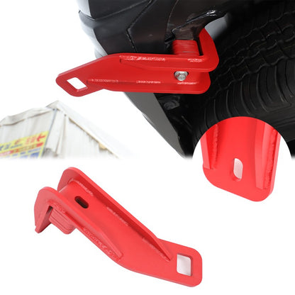 Red Rear Bumper Right Side Tow Hook For Toyota Land Cruiser Prado LC250 2024+ 1