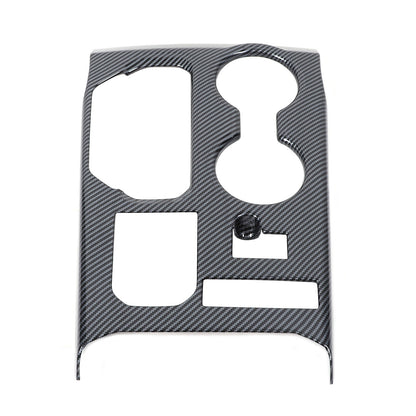 ABS Carbon Fiber Center gear shift trim cover for Toyota Highlander 2022-2024 10