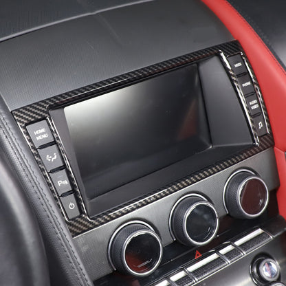 ABS Carbon Fiber Interior Full Set Cover Trim Kit For Jaguar F-type X152 2013-25 - Styles 1-5 42