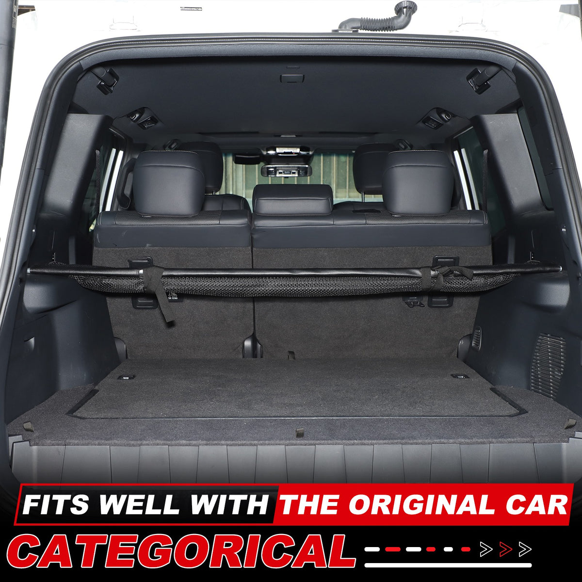Trunk Safety Isolation Protection Net For Toyota Land Cruiser LC250 Prado 2024+ 10