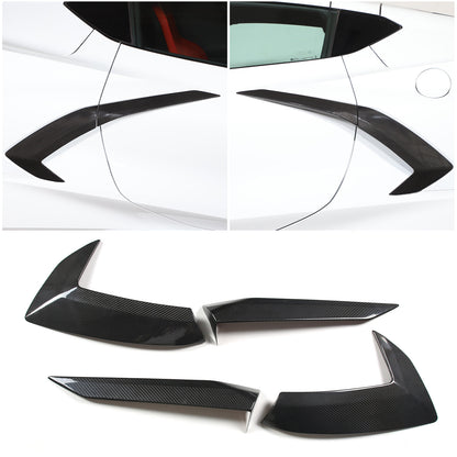 Real Carbon Fiber Full Exterior Set Decor Cover Trim Kit For Corvette C8 2020-26 40