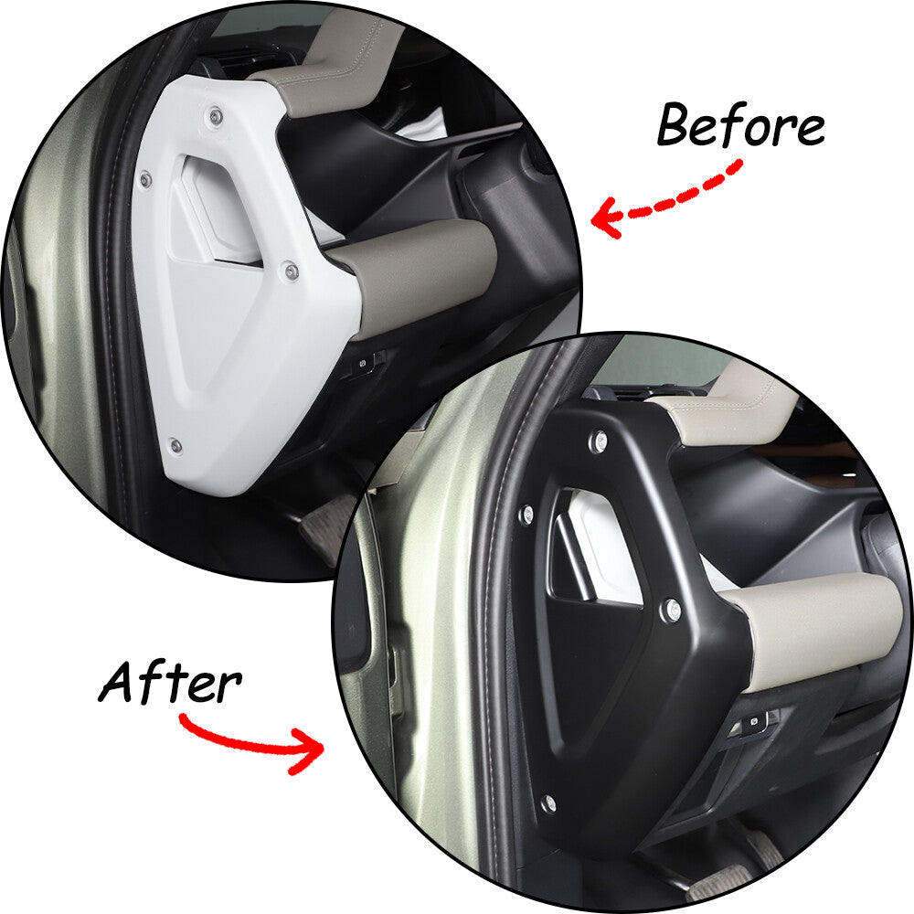 Matte Black Dashboard Side Panel Trim Cover For Land Rover Defender 2020-23 US 2