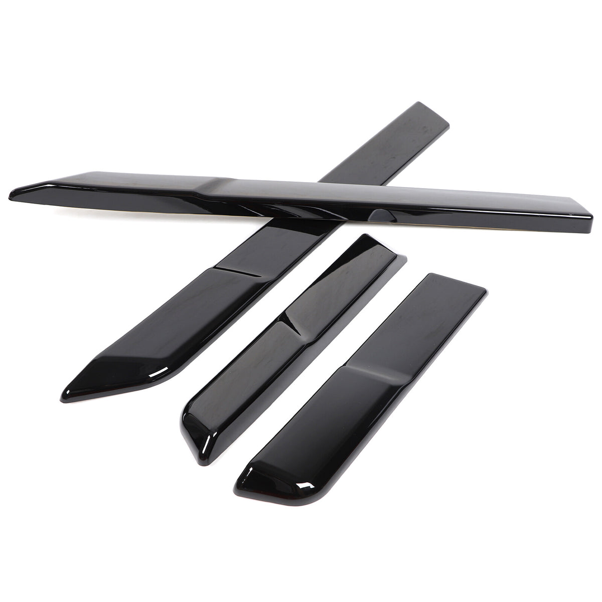 Glossy black Body Side Door Moulding Cover Trim For Toyota Land Cruiser LC250 24 6