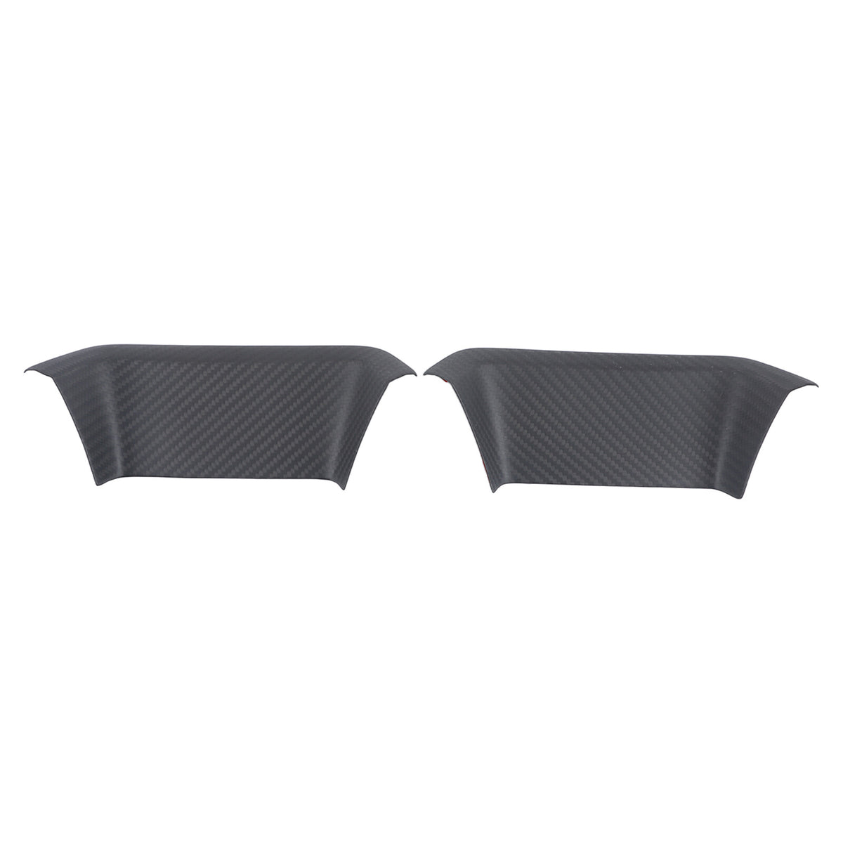 Matte Real Dry Carbon Fiber Seat Headrest Cover Trim For Lamborghini URUS 18-23 4
