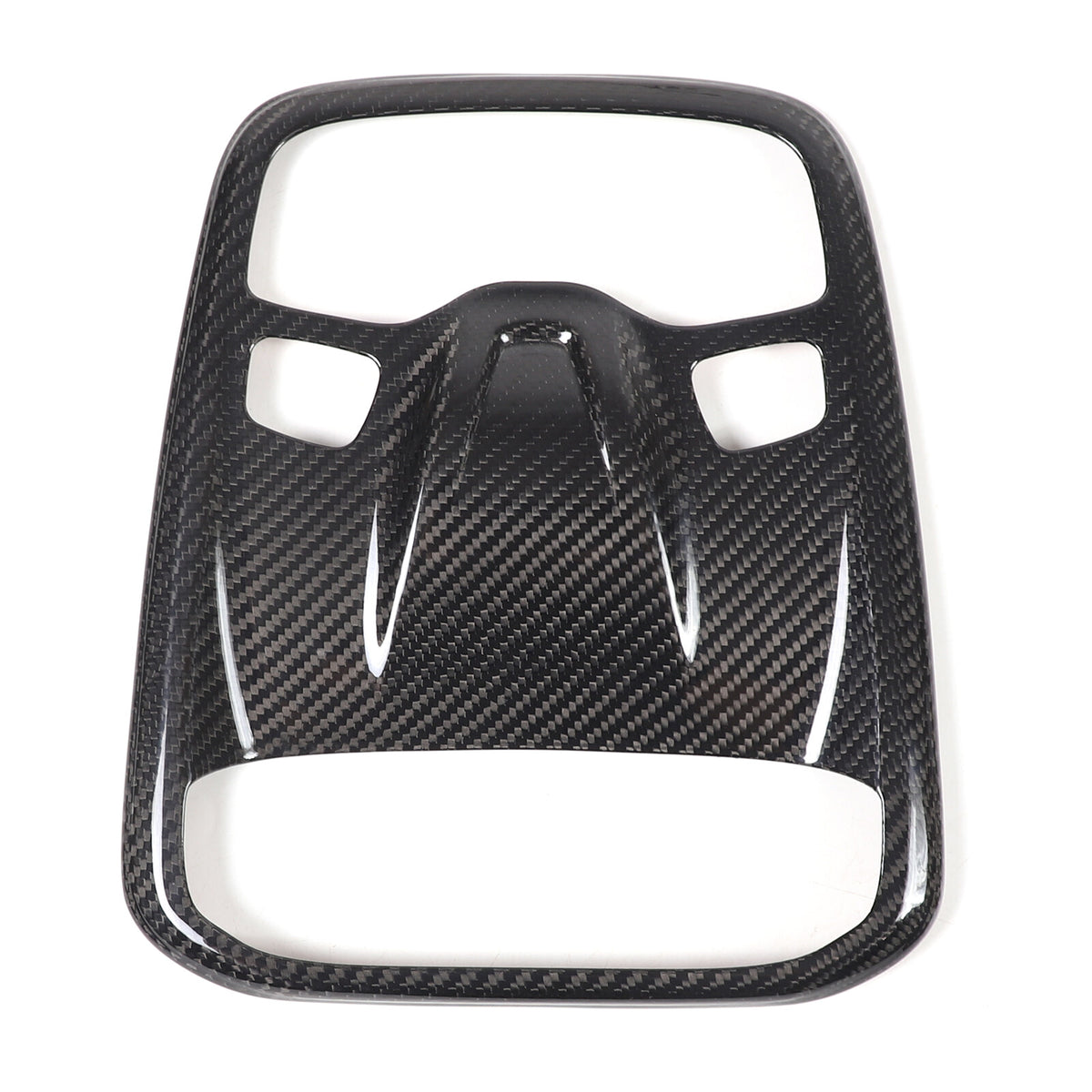 Real Carbon Fiber Overhead Reading Lamp Light Trim For Lotus EMIRA 2021-2025 US 8