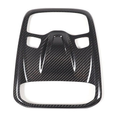 Real Carbon Fiber Overhead Reading Lamp Light Trim For Lotus EMIRA 2021-2025 US 8