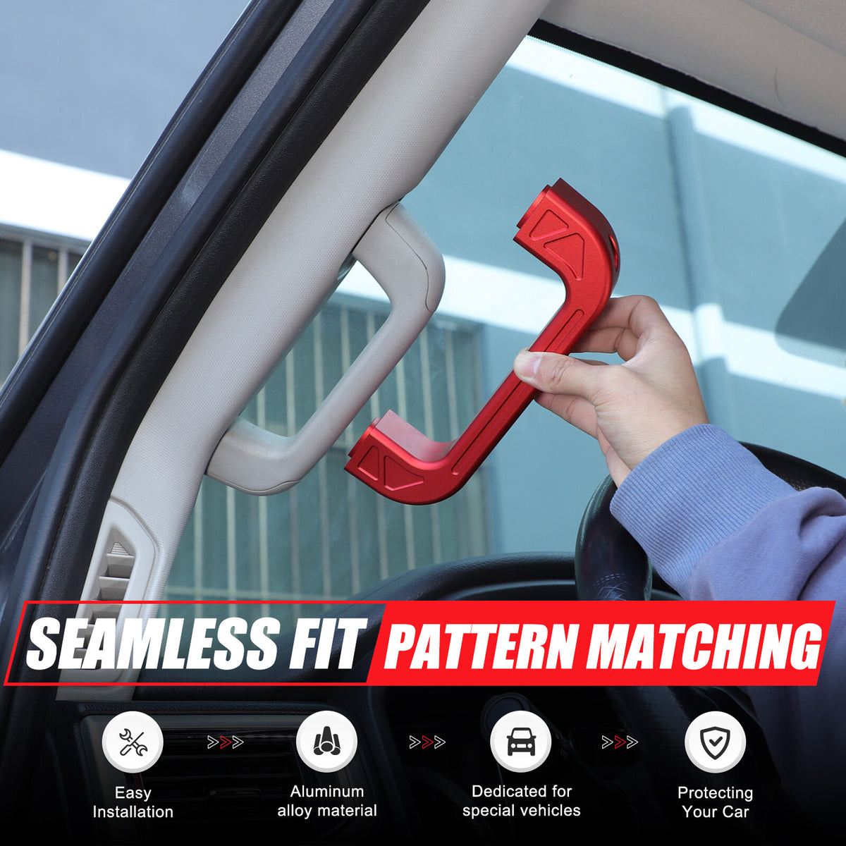 Off Road Replace A-Pillar Grab Handle Stand For Nissan Titan H61 2016-2023 20