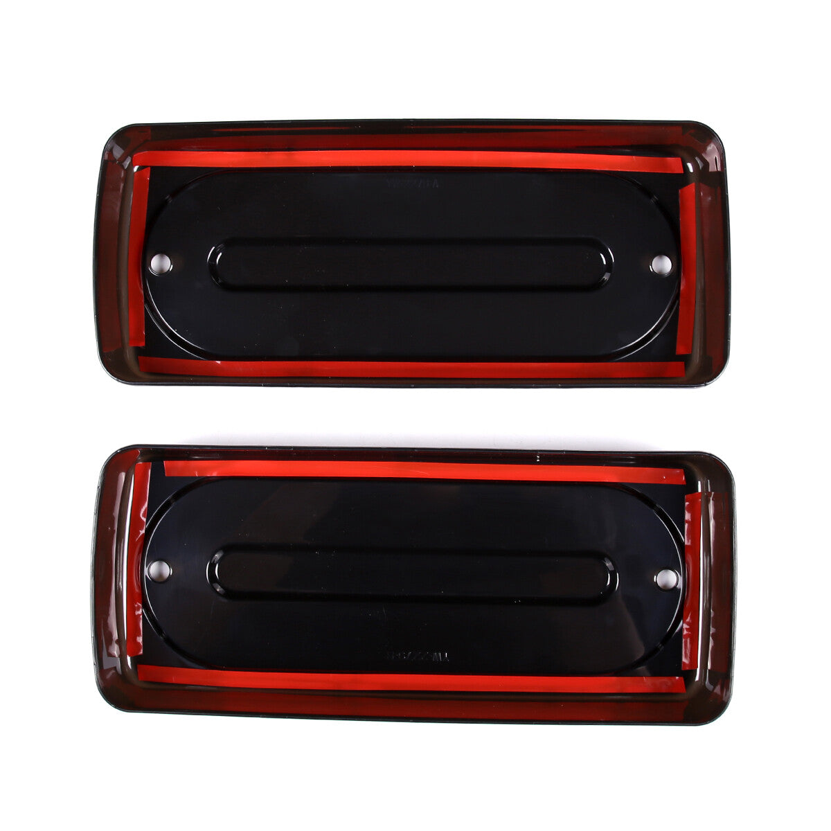 Smoked Black Rear Tail Light Guard Decor Trim For Benz W463 G-Class 2007-2018 8