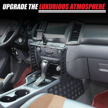 Gear Shift Extension Platform Phone Holder Bracket Clip For Ford Ranger 2015-22 14