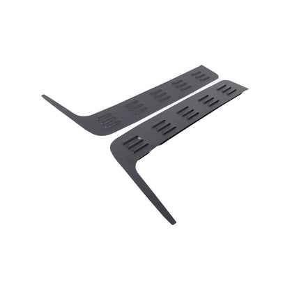ABS Carbon fiber Rear Window Louver Shutter Cover Trim For Toyota Tundra 2014-21 14