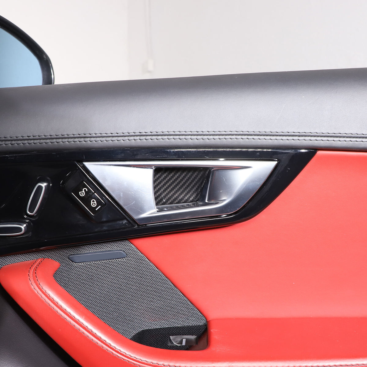 ABS Carbon Fiber Interior Full Set Cover Trim Kit For Jaguar F-type X152 2013-25 - Styles 11-15 37