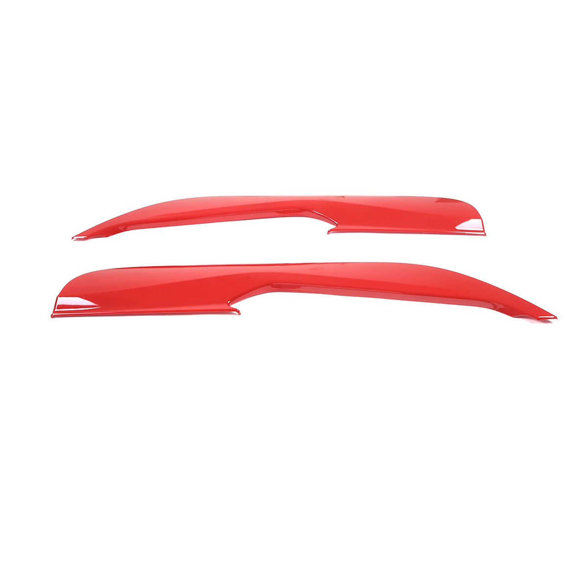 Sports Red ABS Interior Door Anti-kick Panel Cover Trim For Corvette C8 20+ US 14